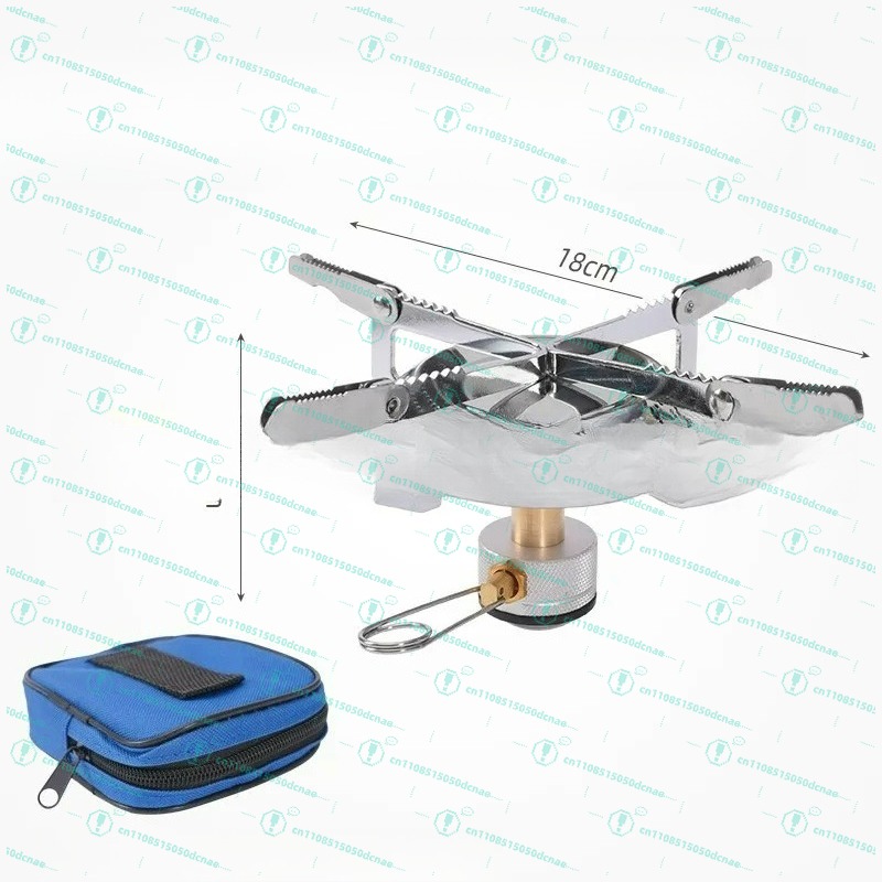 Outdoor Camping Burner - Outdoor-Gaskocher, Plattenform, integrierter Camping- und Picknickbrenner,