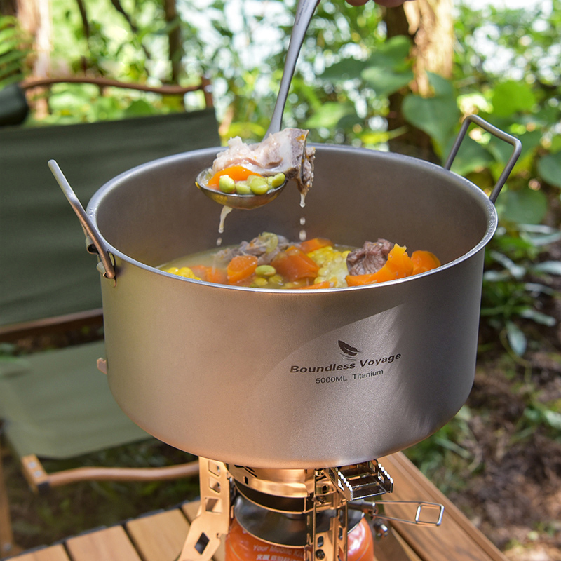 Outdoor Camping Uk - Grenzenlose Reise Titan Topf 5,0 l
