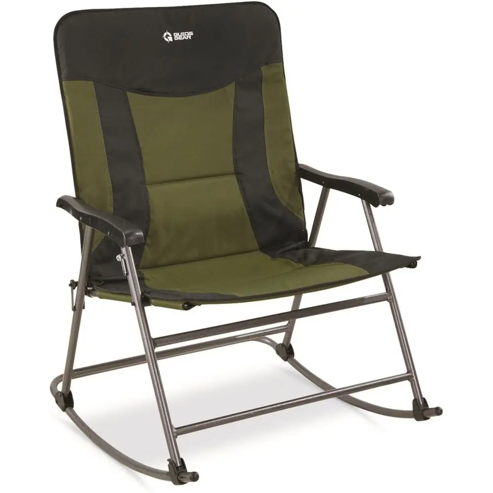 Outdoor Camping Rocking Chair - Übergroßer tragbarer Schaukelstuhl mit 600 Pfund