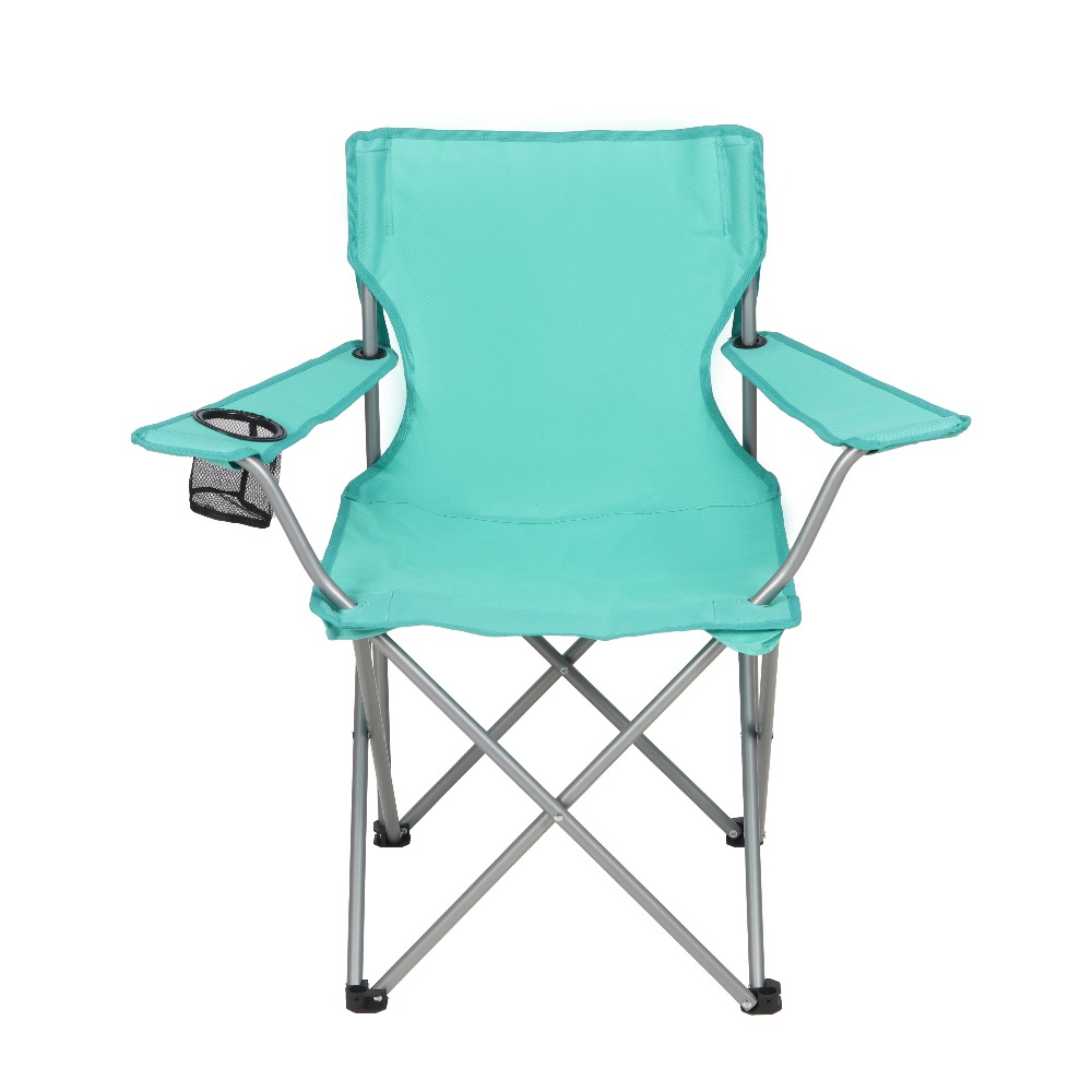 Camping Quad - Faltbarer Campingstuhl mit Getränkehalter, Tragbarer Outdoor-Sitz