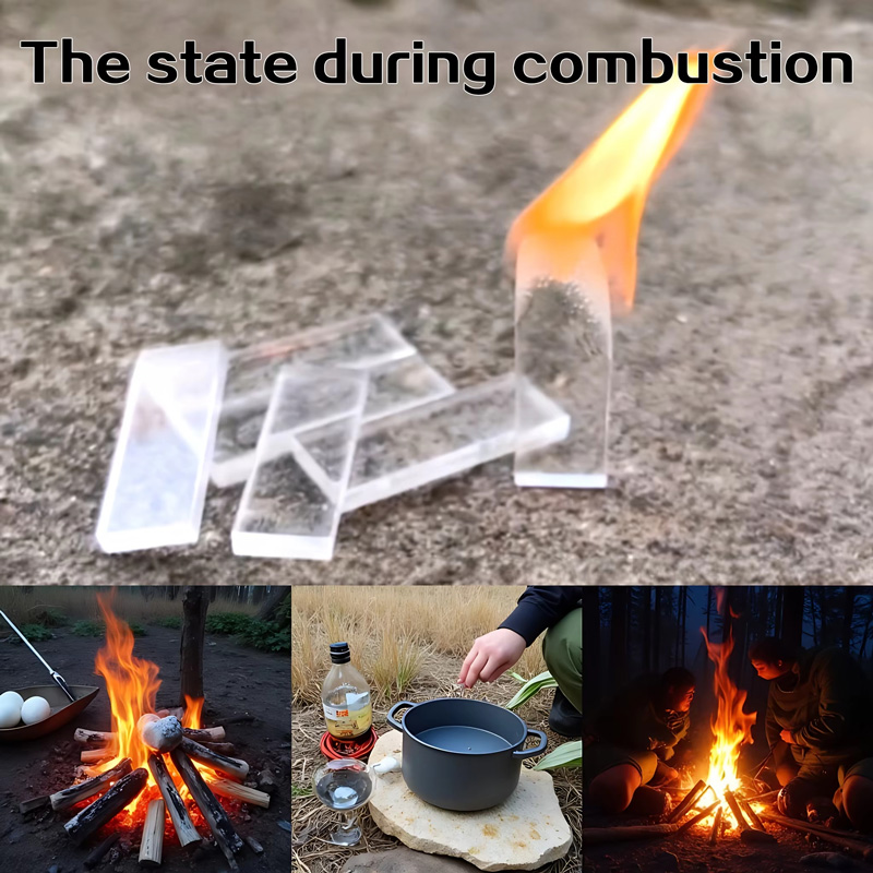 Outdoor Camping Burner - 30/60/120 Stück Tragbarer Mini-Feueranzünder, Camping Lagerfeuer