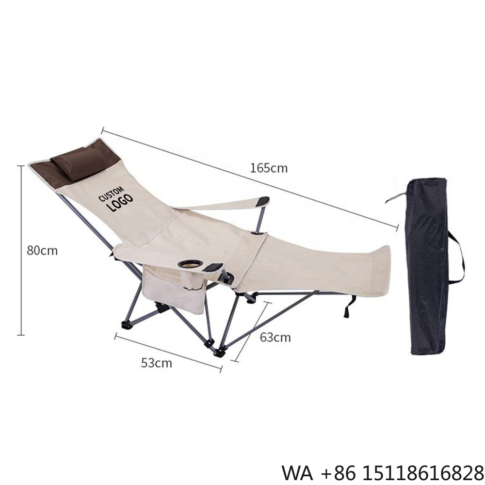 Outdoor Camping Recliner Chairs - Tragbarer Klappbarer Liegestuhl Leichter Verstellbarer Stuhl