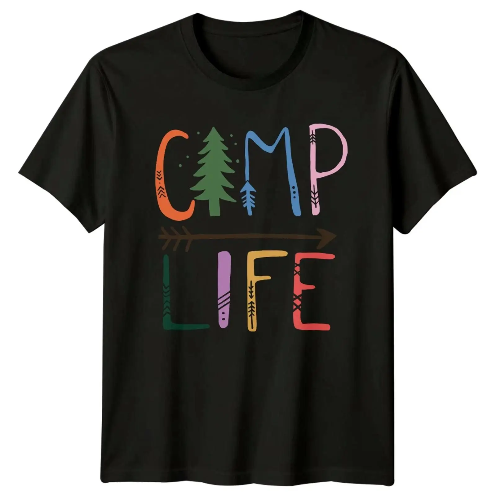 Outdoor Und Camping - Camp Life T-Shirt, rustikales Outdoor-Camping-Geburtstagsgeschenk für