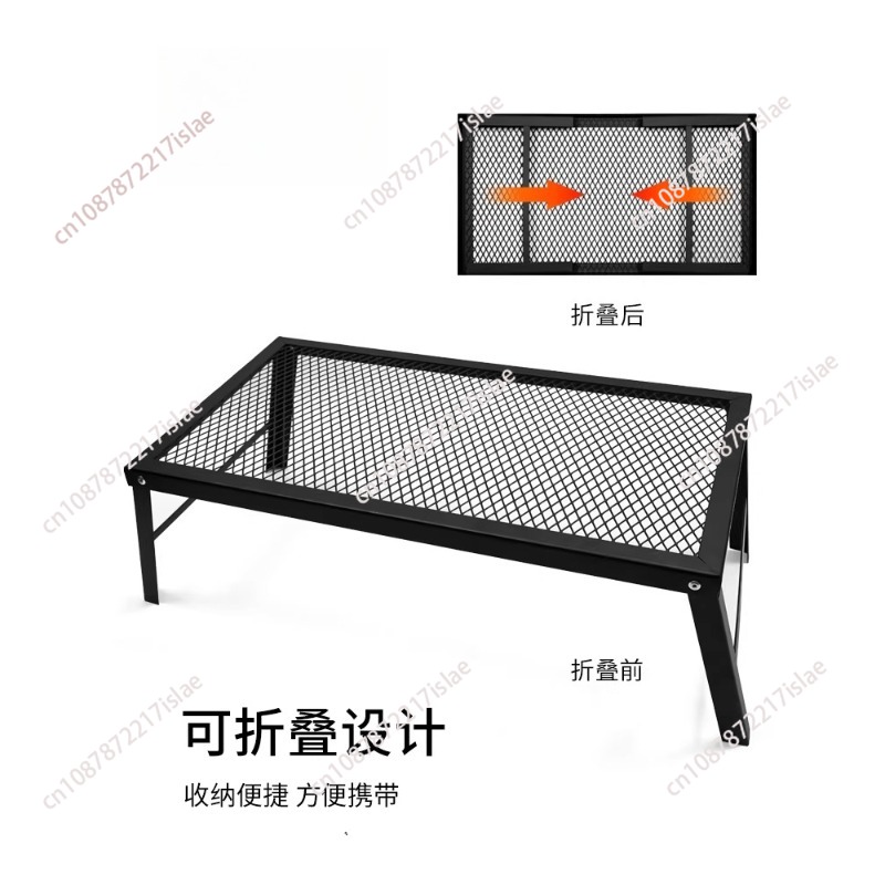 Outdoor Camping Activities - Tragbarer Ultraleichter Metall-Klapptisch für Outdoor-Aktivitäten auf