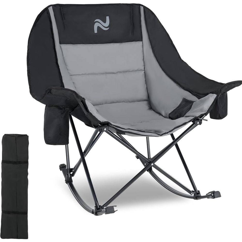 Tragbarer Outdoor-Schaukelstuh – Outdoor Camping Rocking Chair Bewertung und Preis