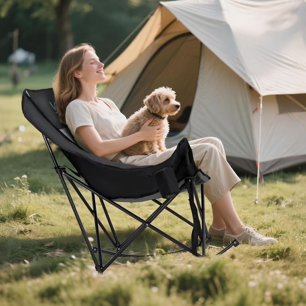 Tragbarer Outdoor-Schaukelstuh – Outdoor Camping Rocking Chair Bewertung und Preis