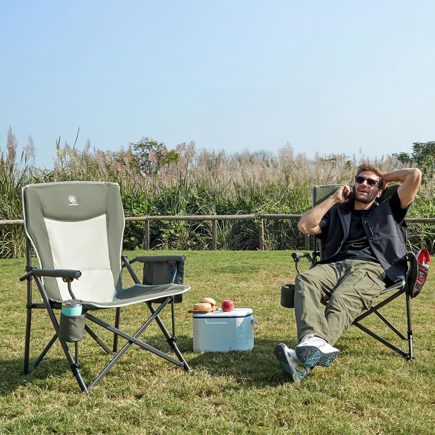Robuster Klappbarer Campingstu – Camping Quad Bewertung und Preis