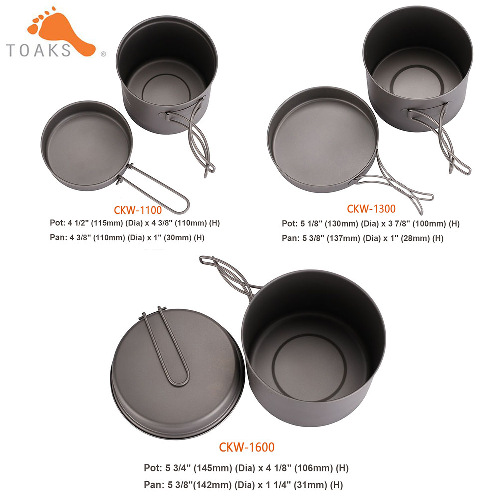 TOAKS Kochgeschirr Set Ultrale – Outdoor Camping Uk Bewertung und Preis