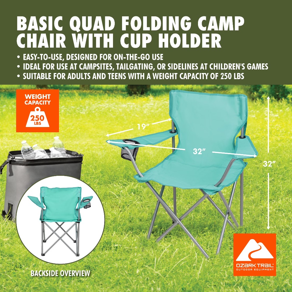Faltbarer Campingstuhl mit Get – Camping Quad Bewertung und Preis