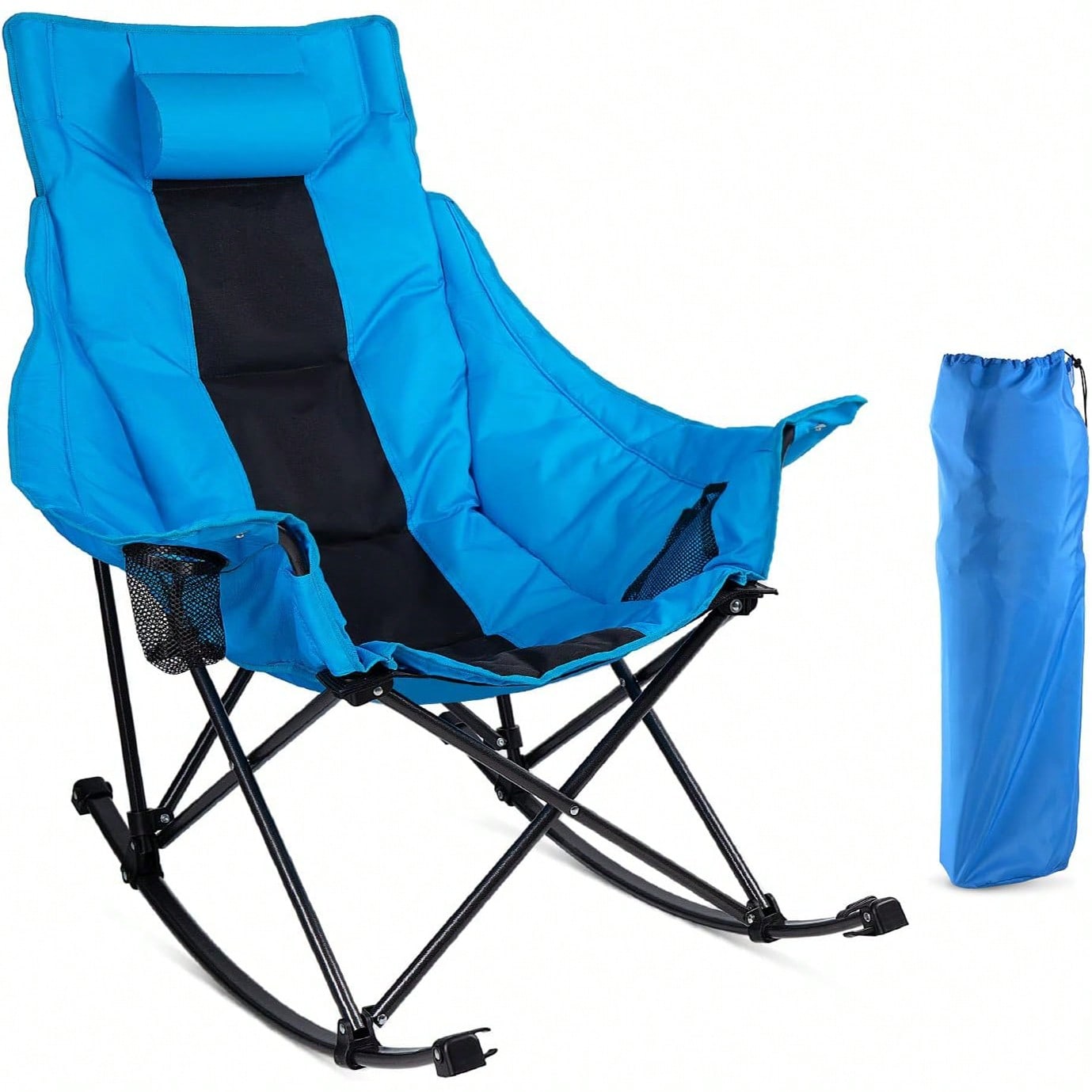 Klappbarer Outdoor-Schaukelstu – Outdoor Camping Rocking Chair Bewertung und Preis
