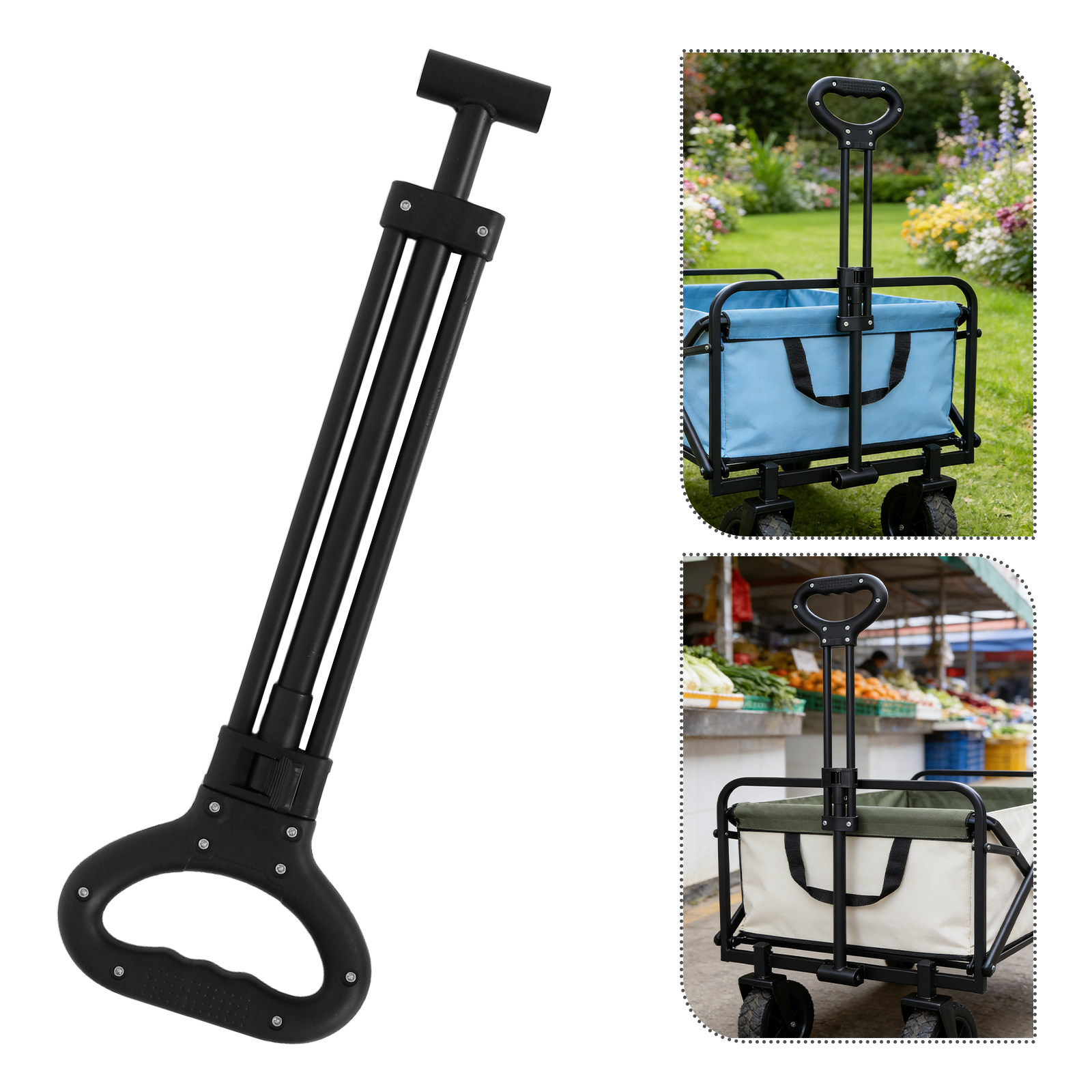 1 Set Klappbarer Bollerwagen-S – Outdoor Camping Trolley Bewertung und Preis