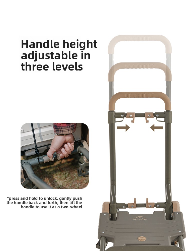Naturehike 2-in-1 Klappbarer H – Outdoor Camping Trolley Bewertung und Preis