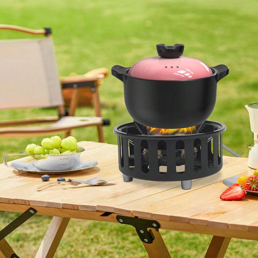 Tragbarer Campingkocher mit 3  – Outdoor Camping Burner Bewertung und Preis