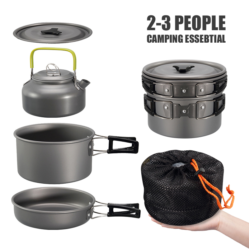 WESTTUNE Camping-Kochgeschirr- – Outdoor Camping Uk Bewertung und Preis