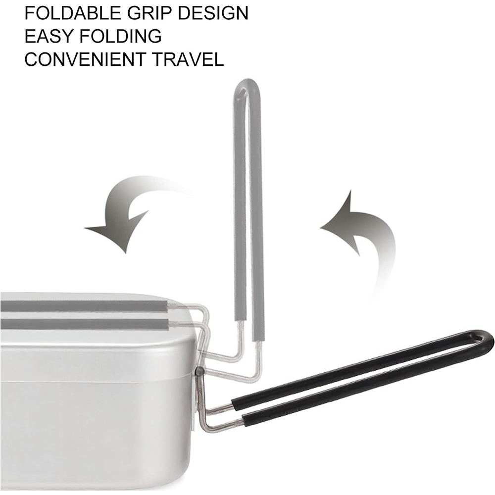 800ML Aluminium Mittagessen Bo – Outdoor Camping Uk Bewertung und Preis