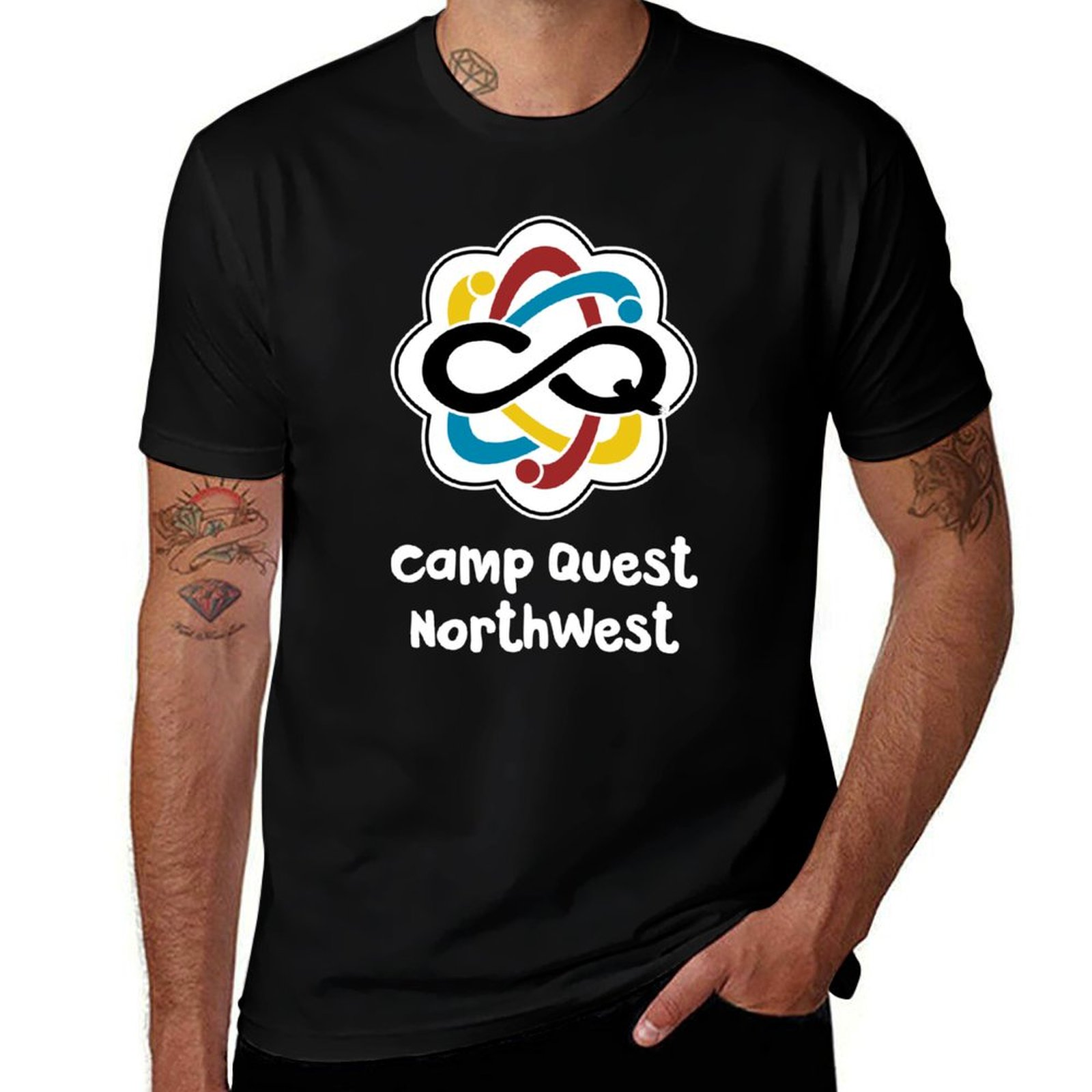 Camp Quest NorthWest Logo T-Sh – Quest Outdoor Camping Bewertung und Preis