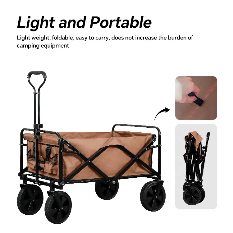 HOMFUL Angelwagen Zusammenklap – Outdoor Camping Trolley Bewertung und Preis