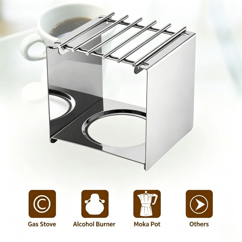 Quadratischer Kaffeekocherstän – Outdoor Camping Burner Bewertung und Preis