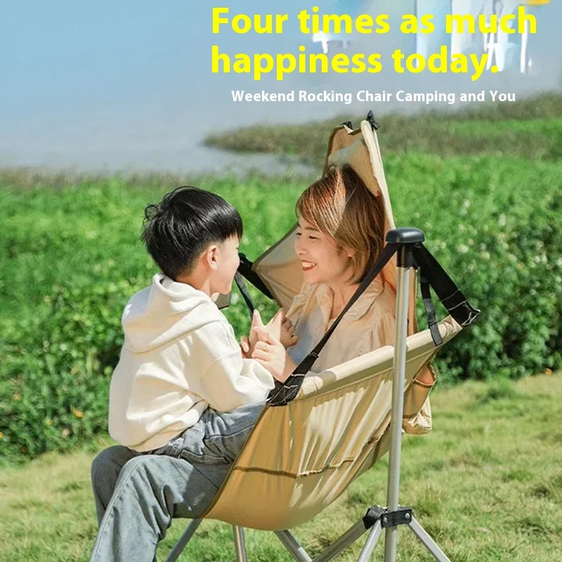 2026 Tragbarer Outdoor-Klappst – Outdoor Camping Rocking Chair Bewertung und Preis
