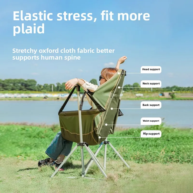 2026 Tragbarer Outdoor-Klappst – Outdoor Camping Rocking Chair Bewertung und Preis