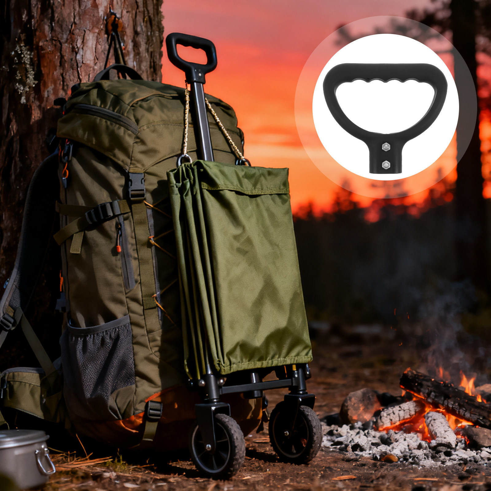 Ersatzgriff für Wagen, flaches – Outdoor Camping Trolley Bewertung und Preis