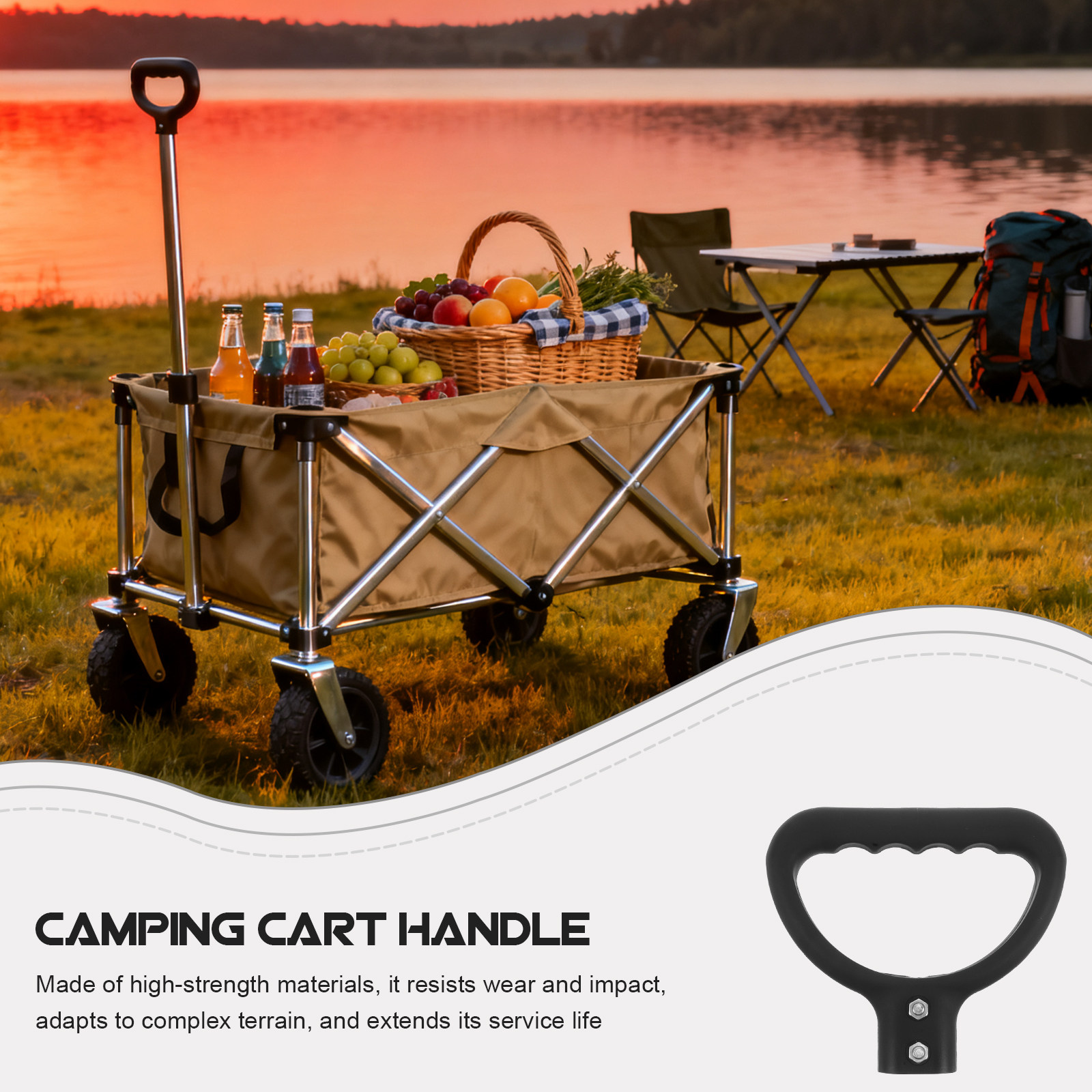 Ersatzgriff für Wagen, flaches – Outdoor Camping Trolley Bewertung und Preis