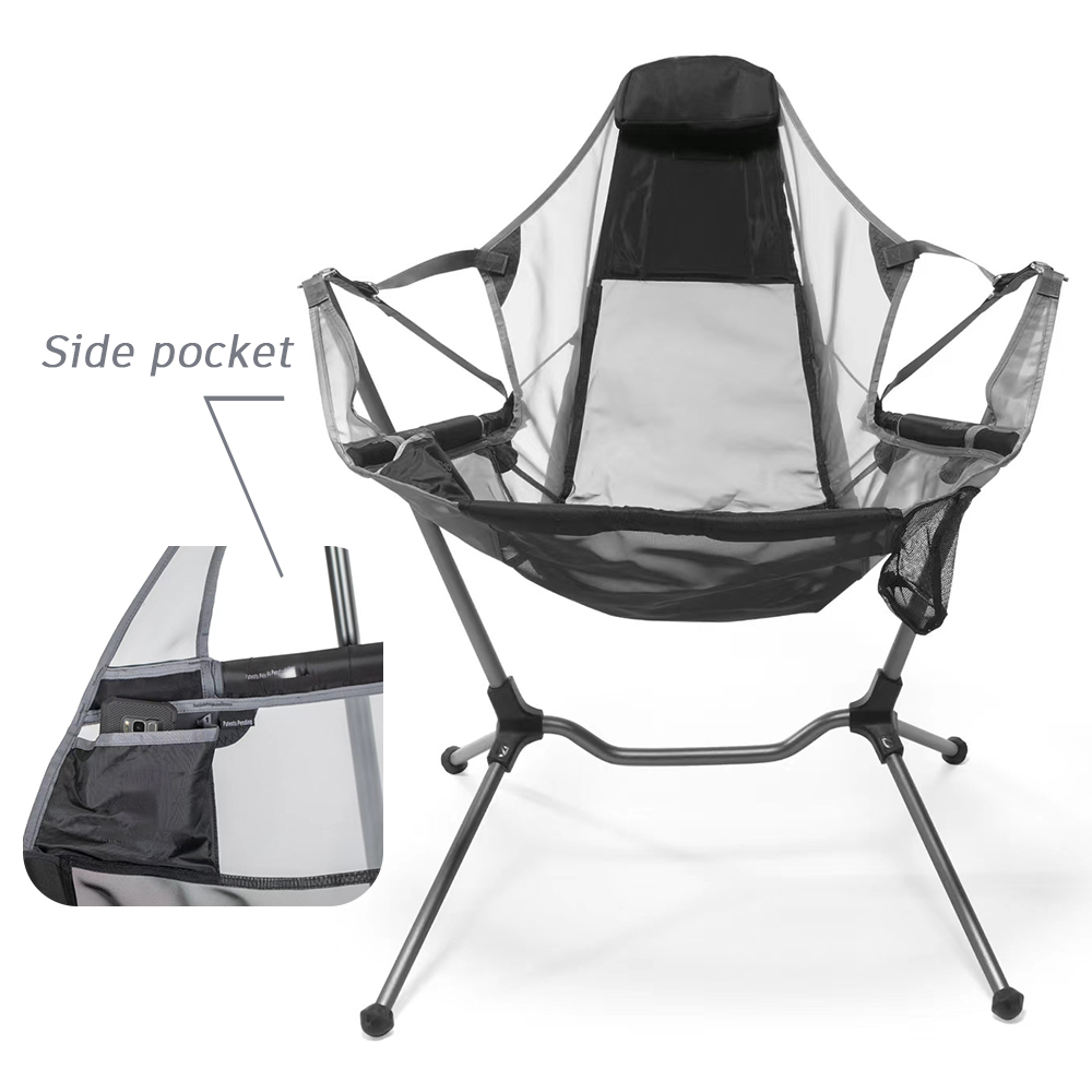 Tragbarer Aluminium-Strandlieg – Outdoor Camping Rocking Chair Bewertung und Preis